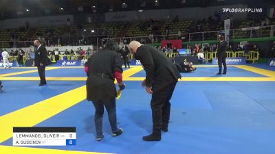 IVES EMMANOEL OLIVEIRA SACRAMENT vs ABDULBARI GUSEINOV 2022 European Jiu-Jitsu IBJJF Championship
