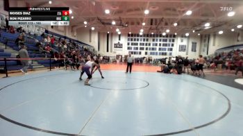 165 lbs Champ. Round 2 - Ron Pizarro, Mater Dei Catholic vs Moises Diaz, Saint Augustine