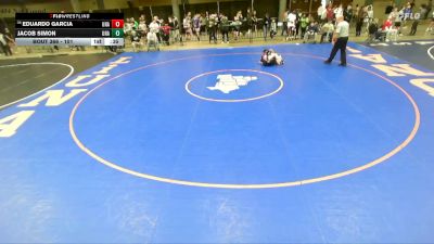 101 lbs Cons. Round 1 - Eduardo Garcia, Unattached vs Jacob Simon, Unattached