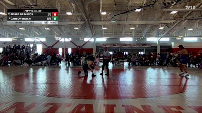 285 lbs Cons. Round 2 - Felipe De Matos, San Francisco State vs Carson Hatch, Cal Poly Humboldt