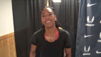 Charlene Lipsey Says Coach Will Decide If She Moves Up To The 1500