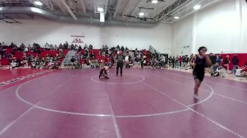 115 lbs Champ. Round 2 - Tremoni Scaggs, Aurora Central vs Mia Truesdale, Chatfield