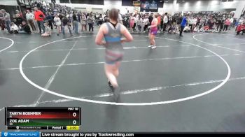 200 lbs Quarterfinal - Zoe Adam, SD vs Taryn Boehmer, IA