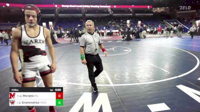 113 lbs Quarterfinal - Johnny Moraes, Melrose vs Jude Grammatico, Fairfield Warde