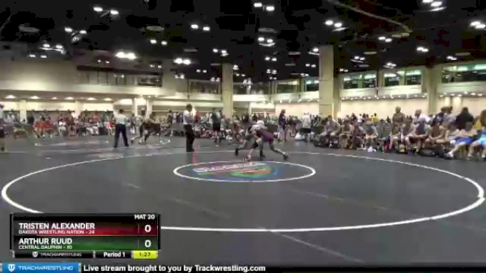 152 lbs Round 6 (10 Team) - Arthur Ruud, Central Dauphin vs Tristen ...