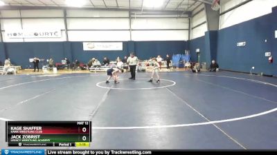 60-69 lbs Round 3 - Jack Zobrist, Legacy Wrestling Academy vs Kage Shaffer, Hawk Wrestling Club