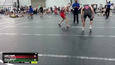 157 lbs Round 7 (8 Team) - Kyle Deisley, TNWC White vs Luke Fabre, Este Built Gold