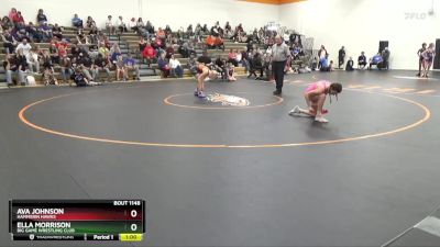 N-5 lbs Cons. Semi - Ava Johnson, Hammerin Hawks vs Ella Morrison, Big Game Wrestling Club