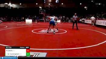 195 lbs Cons. Round 1 - Will Cunningham, Greensburg vs Maddox Beaty, Daleville