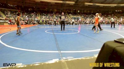 61 lbs Round Of 64 - Kamden Peters, Standfast vs Elijah Flores, Jflo Trained