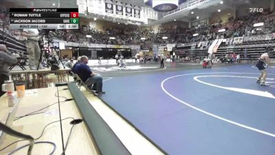 120 lbs Champ. Round 1 - Jackson Jacobs, Sabetha Hs vs Roman Tuttle, Gypsum-Southeast Of Saline Hs