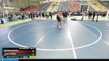 105-111 lbs Round 3 - Colton Katzfey, WI vs James Penick, MO