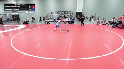 150 lbs Ramsey Williams, South Dakota Blue vs Roman Stewart, Missouri