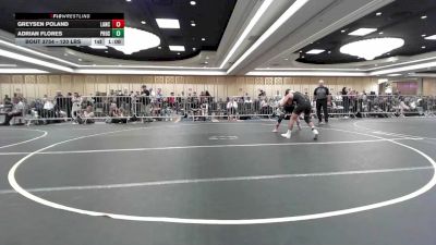 120 lbs Round Of 128 - Greysen Poland, Lancer WC vs Adrian Flores, Prosser Wr Ac
