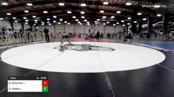 138 lbs Consolation - Braden Edwards, PA vs Austin Weeks, VA