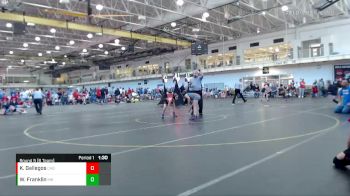 82 lbs Round 5 (6 Team) - Whitney Franklin, Missouri Black vs Katelyn Gallegos, Charlies Angels Black