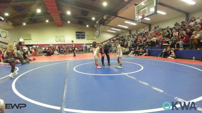 46 lbs Quarterfinal - Kottyn Greer, Salina Wrestling Club vs Emerson Williams, Collinsville Cardinal Youth Wrestling
