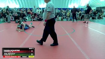 90 lbs Round 1 (8 Team) - Maxon McMurtrie, Donahue WA vs Mya McCully, Phoenix WC