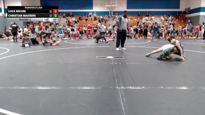 75 lbs Round 3 - Christian Masters, Summerville Take Down vs Luca Moore, Legacy Elite Wrestling Club