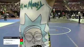 160 lbs Consi Of 32 #2 - Jacob Alberto, Desert Edge WC vs Kaden Christiansen, Salem Elite