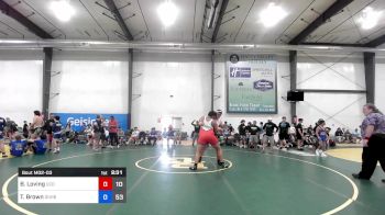 129 kg Rr Rnd 3 - Brey Loving, UCD House vs Thomas Brown, Doughboy