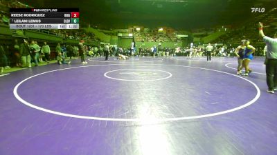 170 lbs Quarterfinal - Reese Rodriquez, Ridgeview vs Leilani Lemus, Clovis