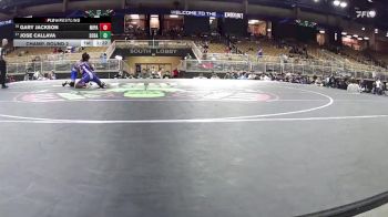 126 lbs Champ. Round 2 - Jose Callava, South Dade vs Gary Jackson, Miami Palmetto