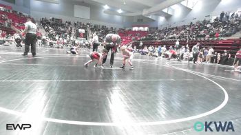 52 lbs Consi Of 8 #2 - Jackson Back, Salina Wrestling Club vs Brooks Barnes, Verdigris Youth Wrestling