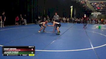 140 lbs Quarterfinal - Jackson Murray, Moen Wrestling Academy vs Wyatt Brown, Victory School Of Wrestling