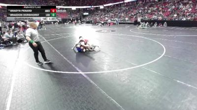 D2-150 lbs Quarterfinal - Braedon Dorshorst, Lodi vs Bradyn Penard, Amery