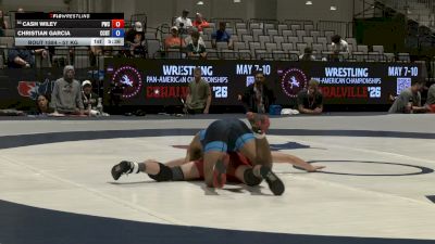 57 kg Cons. Rd Of 64 - Cash Wiley, Position Wrestling Club vs Christian Garcia, Central Coast Regional Training Center