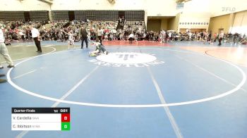 73-M lbs Quarterfinal - Vincent Cardella, Savae Wrestling Academy vs Chase Ibbitson, Newtown (CT) Youth Wrestling