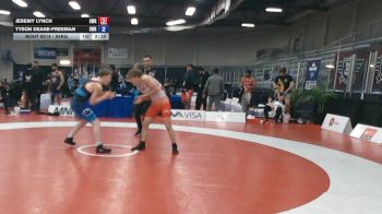 55kg 1st Place Match - Jeremy Lynch, Coast Wrestling RTC vs Tyson Deane-freeman, Coast Wrestling RTC