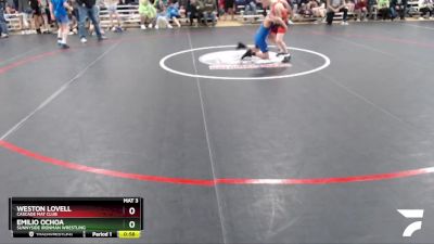 82 lbs Quarterfinal - Weston Lovell, Cascade Mat Club vs Emilio Ochoa, Sunnyside Ironman Wrestling