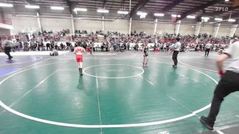 70 lbs Consolation - Daxx French, Stout Wr Ac vs Easton Romero, Monte Vista Takedown Club