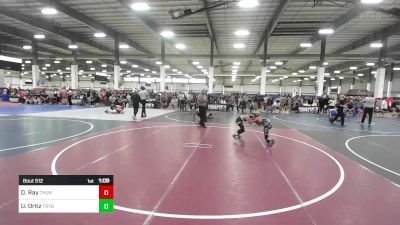 70 lbs Quarterfinal - Davian Ray, Thundercats WC vs Uriah Ortiz, Trybe