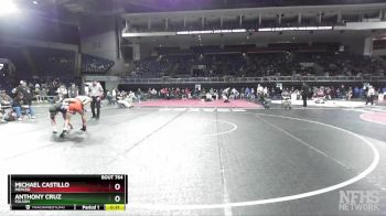 126 lbs Cons. Round 5 - Anthony Cruz, Folsom vs Michael Castillo, Merced