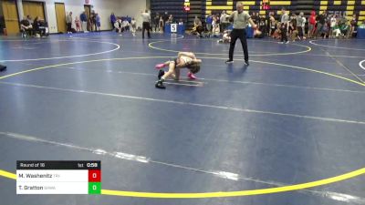 62 lbs Round Of 16 - Marcus Washenitz, Tri-State Hammers vs Trey Gratton, SHWA