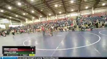 61 lbs Cons. Semi - Wallace King, Wasatch Wrestling Club vs Brody Harding, Warrior Wrestling Club