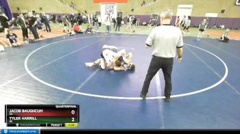 145 lbs Quarterfinal - Tyler Harrill, NE vs Jacob Baughcum, GA