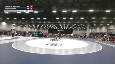 59.4-64 lbs 1st Place Match - Cameron Mahoney, DC Elite Wrestling vs Nara Jackson, Greater Heights Wrestling