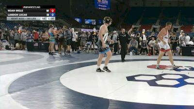 190 lbs Cons. Rd Of 32 - Noah Ingle, Wyoming vs Landon Lucas, Ohio