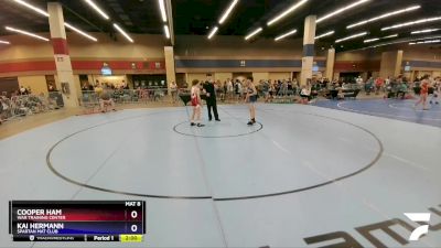 106 lbs Cons. Semi - Cooper Ham, WAR Training Center vs Kai Hermann, Spartan Mat Club