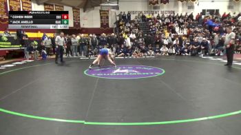 106 lbs Semifinal - Jack Anello, Blair Academy vs Cohen Reer, Edison