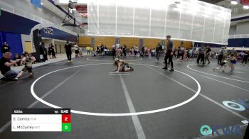 83 lbs Rr Rnd 2 - George Combs, Ponca City Wildcat Wrestling vs Lucas McCurley, Norman Grappling Club