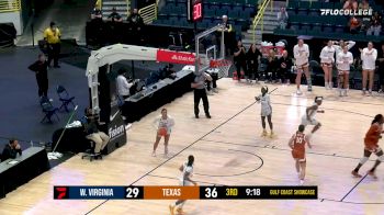 Replay: Texas vs West Virginia | Dec 1 @ 7 PM