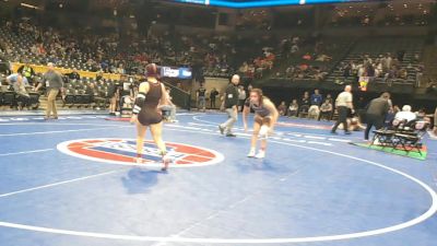 145 Class 1 lbs Cons. Round 2 - Aja Watson, Buffalo vs Haylee Esparza, El Dorado Springs