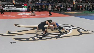 Champ. Round 1 - Carter Gable, Papillion-LaVista South vs Noah Ingwersen, Lincoln East