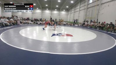 100 lbs Lilly Breeden, Missouri Blue vs Maisie Elliott, Washington