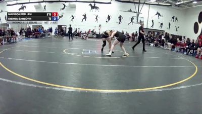 131 lbs Round 3 (16 Team) - Madison Wellen, D`Youville vs Sienna Sanborn, Tiffin University